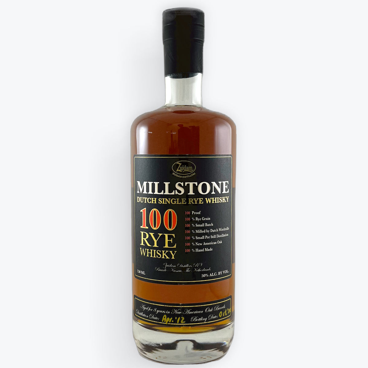 MIllstone Dutch Single Rye 100 Whiskey