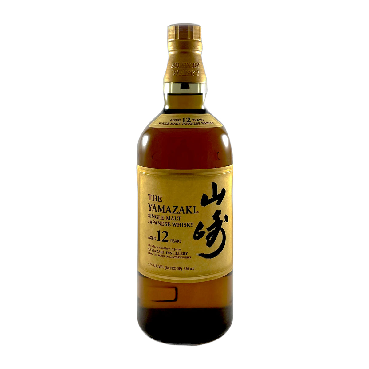 Yamazaki 12 Year Single Malt Whiskey 750ml