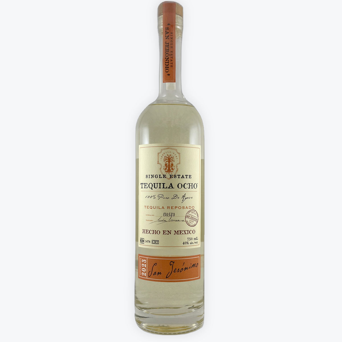 Tequila Ocho Reposado San Jerónimo 750ml