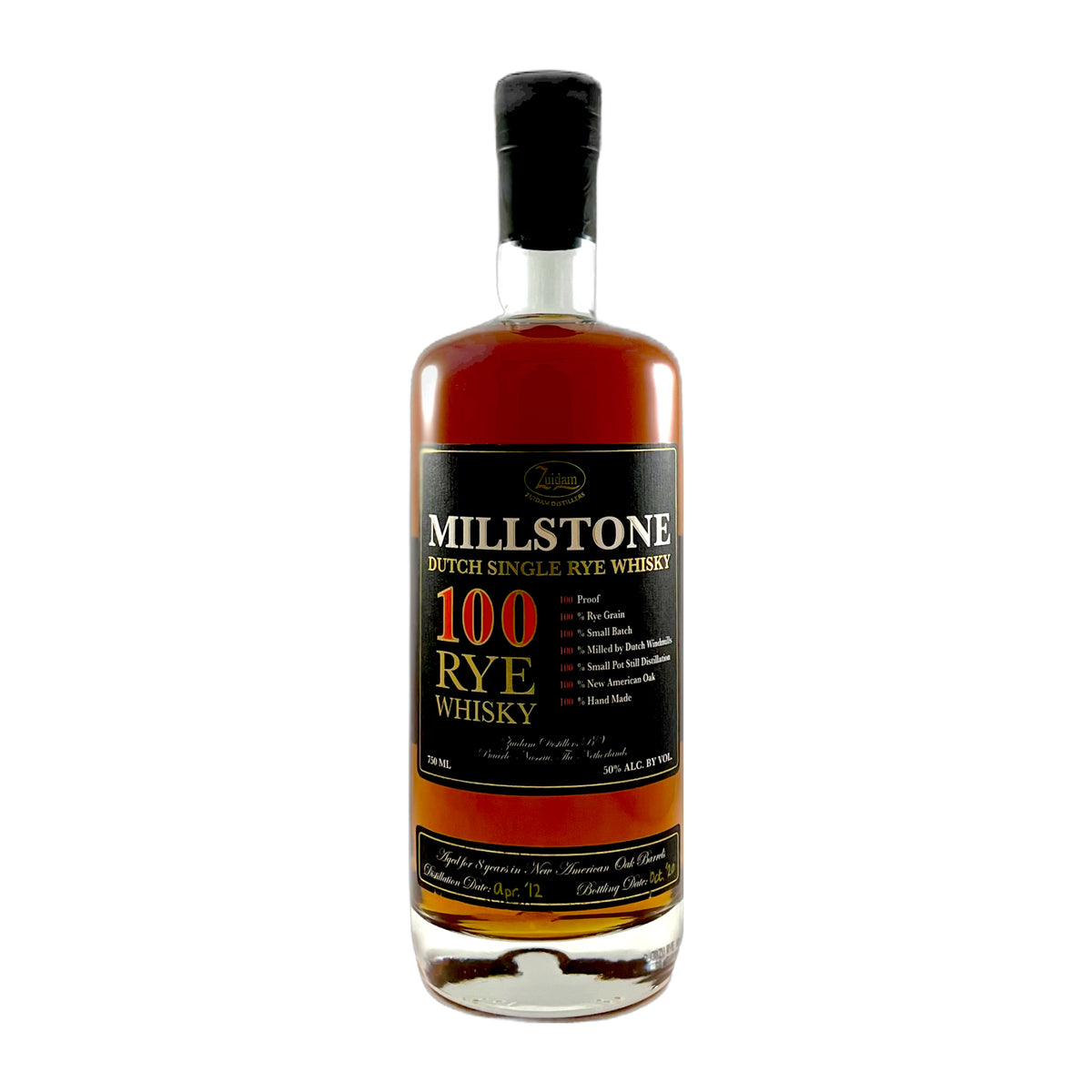 MIllstone Dutch Single Rye 100 Whiskey