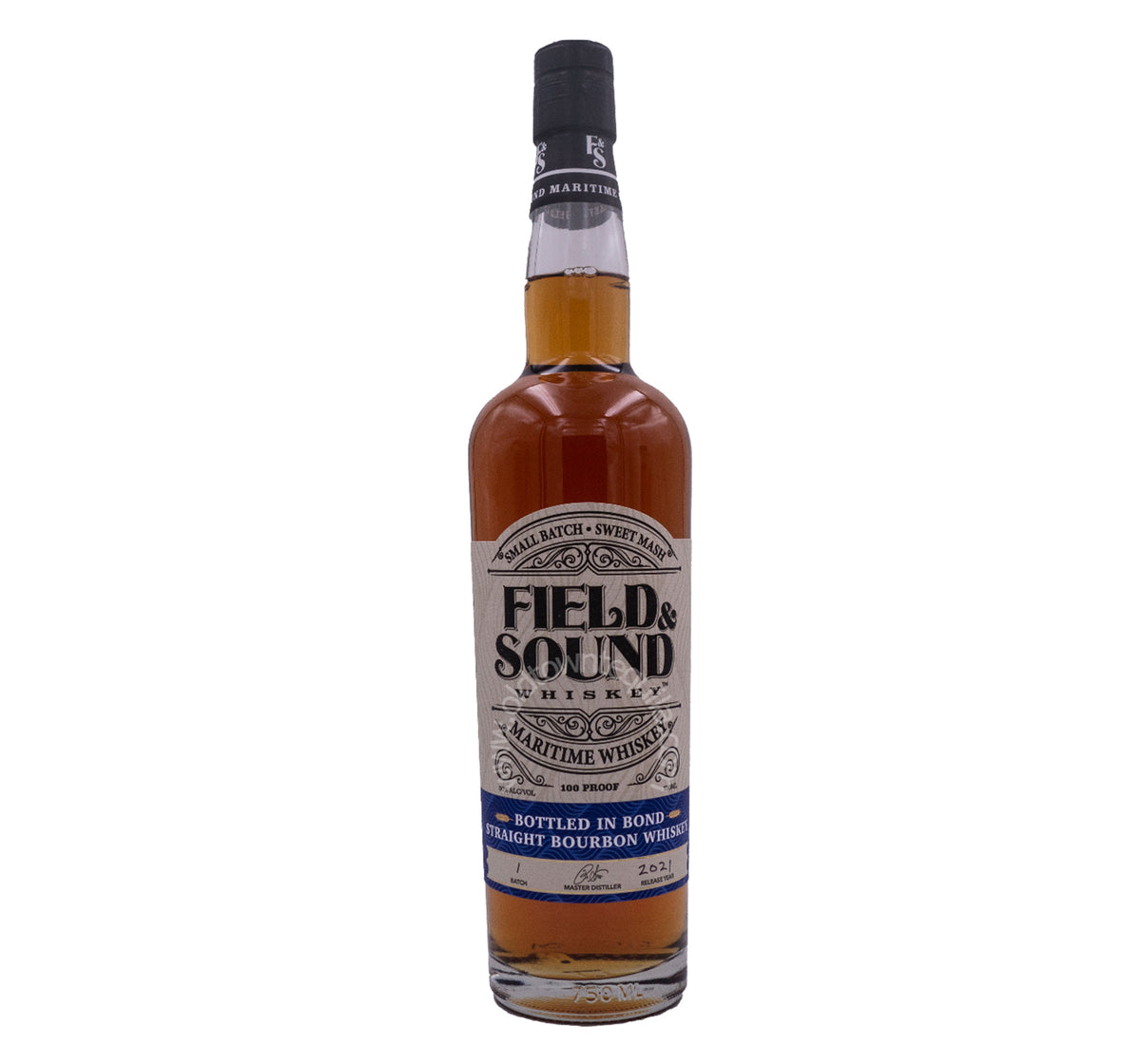 Field and Sound Straight Bourbon 750ml