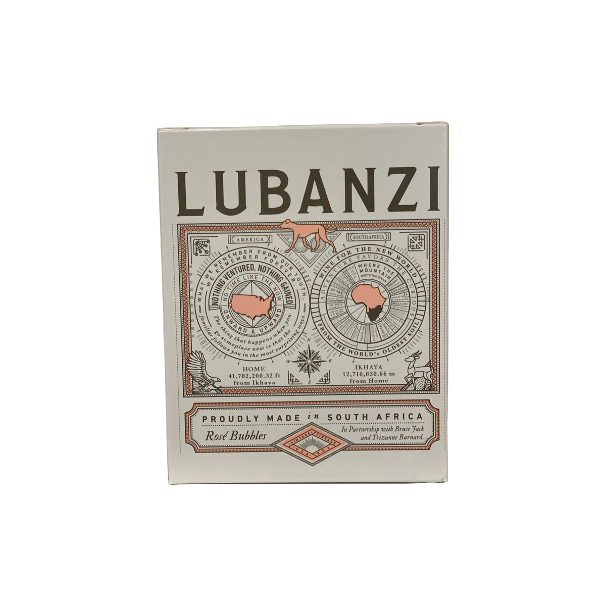 Lubanzi Sparkling Rose 4pk 250ml